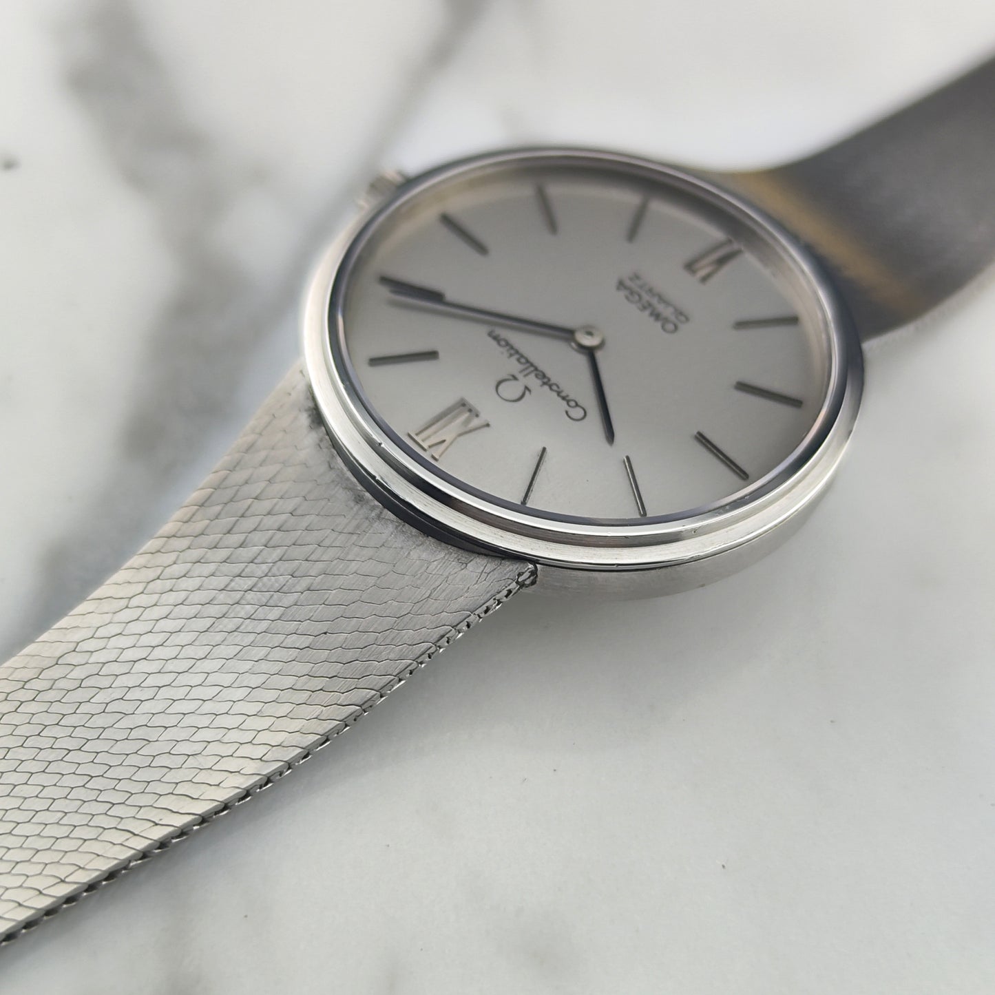 OMEGA Constellation Quartz Silver Rare 1975 [REF. 191.0010]