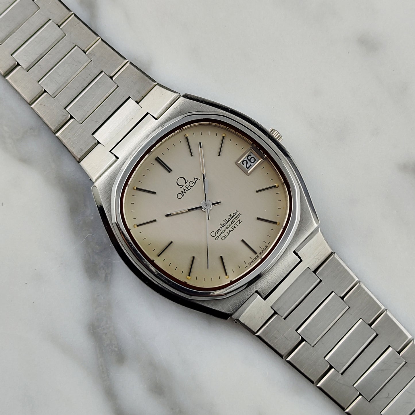 OMEGA Constellation Quartz Steel Rare 1978 [REF. 198.0124]
