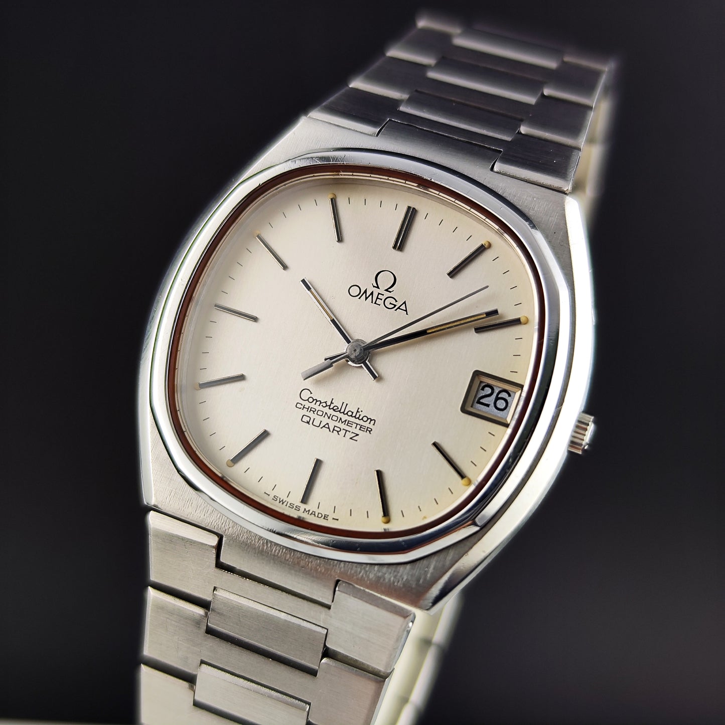 OMEGA Constellation Quartz Steel Rare 1978 [REF. 198.0124]