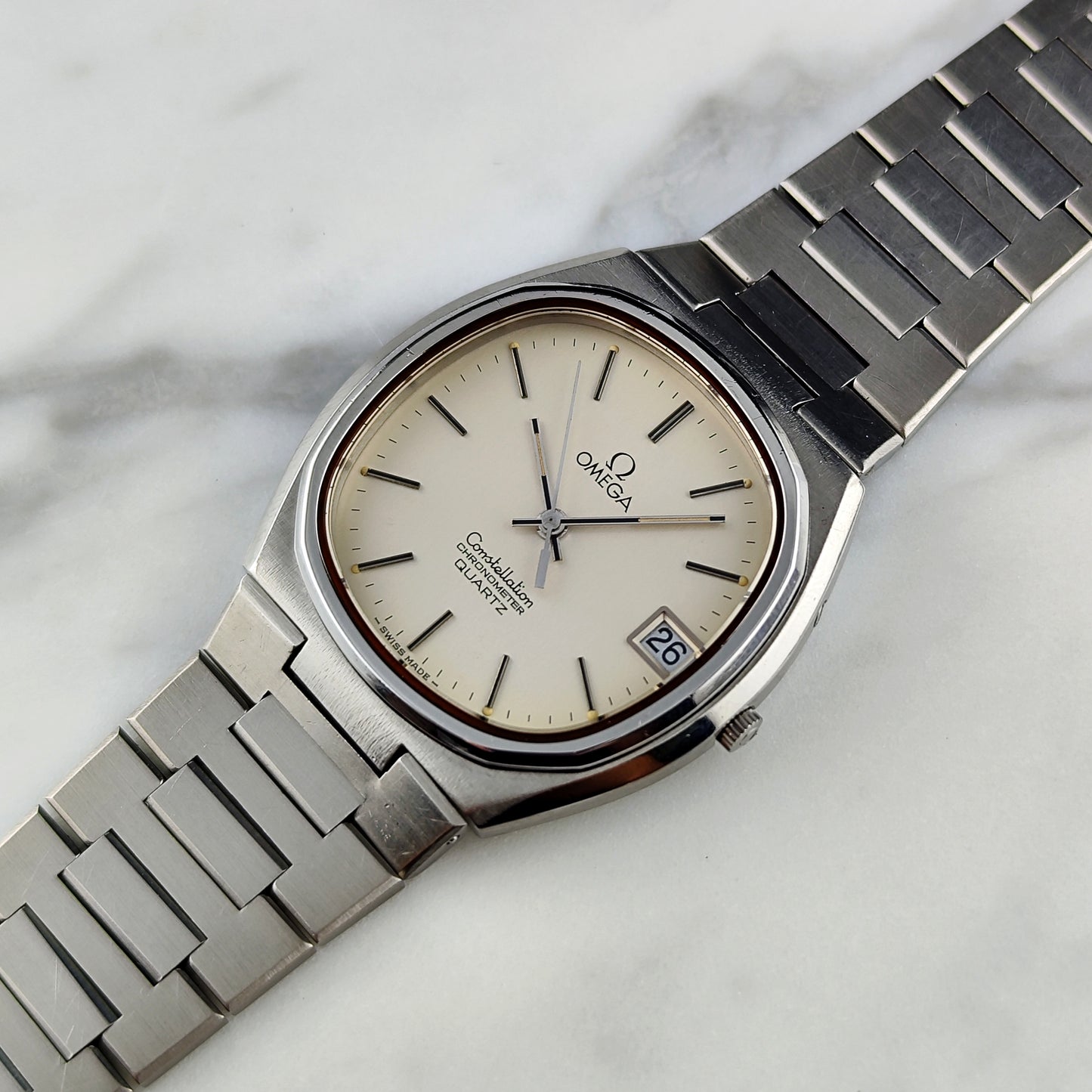 OMEGA Constellation Quartz Steel Rare 1978 [REF. 198.0124]