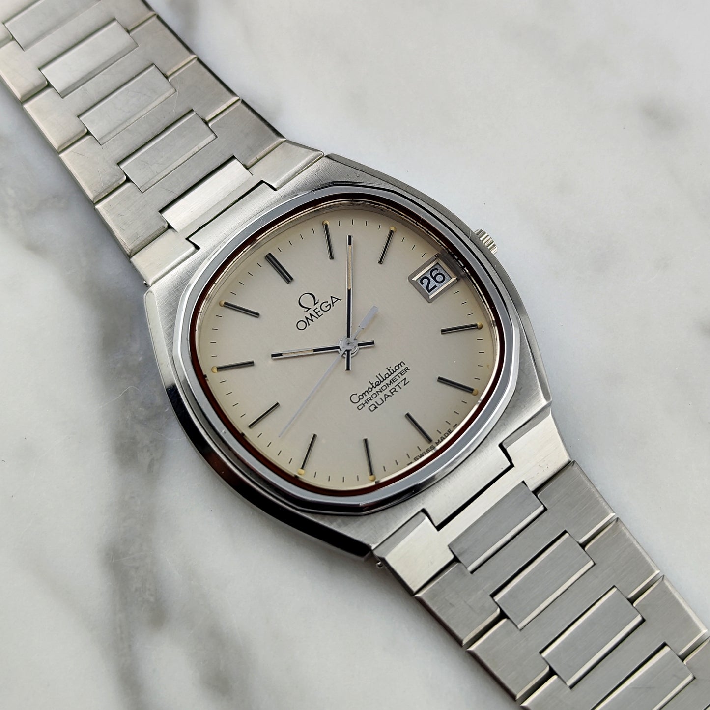 OMEGA Constellation Quartz Steel Rare 1978 [REF. 198.0124]