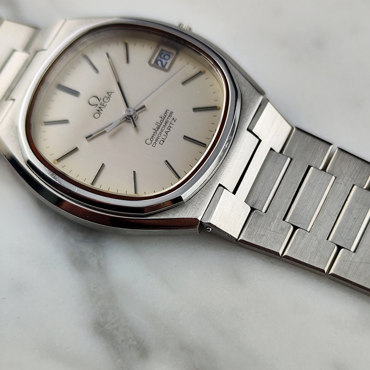 OMEGA Constellation Quartz Steel Rare 1978 [REF. 198.0124]