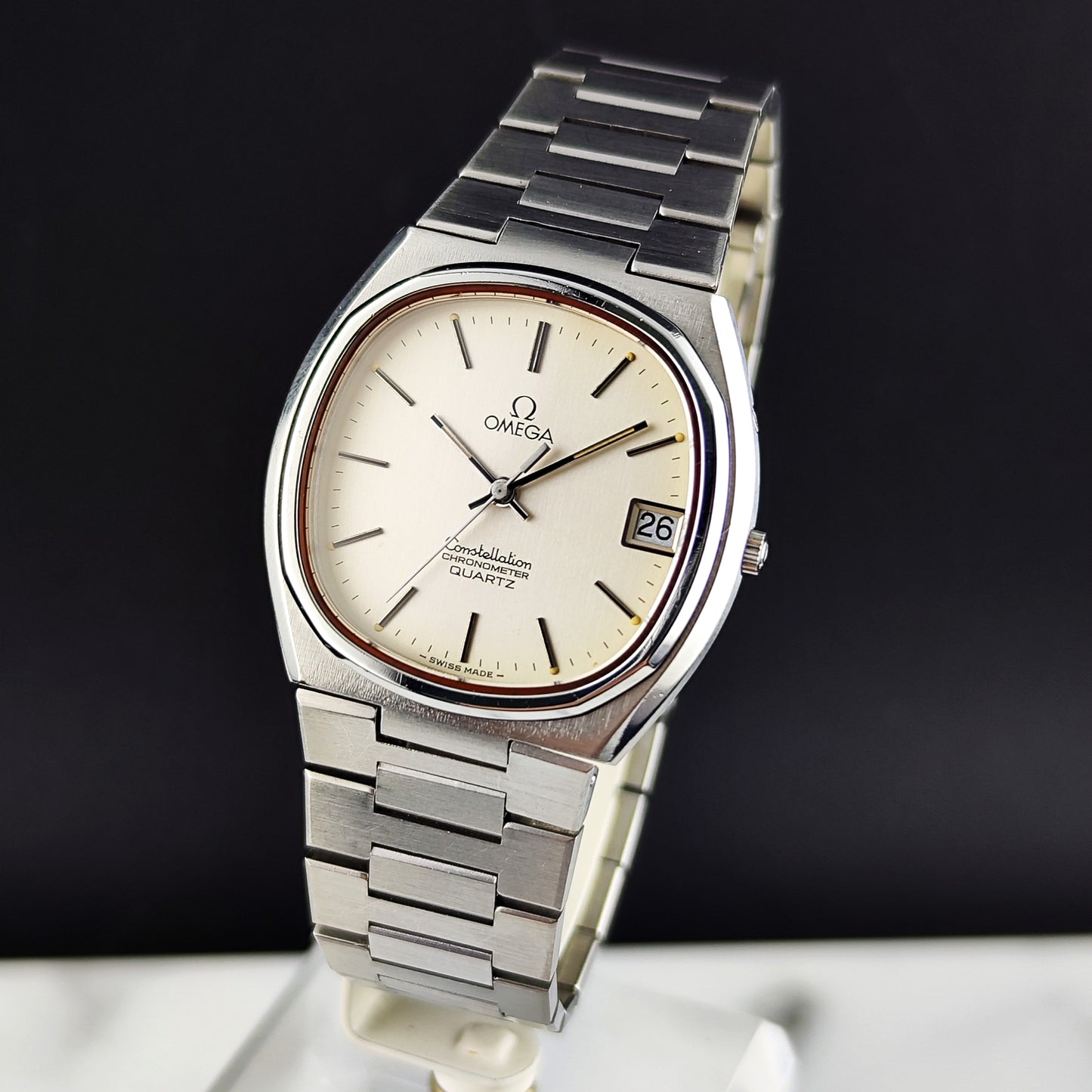 OMEGA Constellation Quartz Steel Rare 1978 [REF. 198.0124]