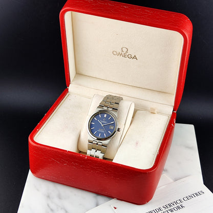 OMEGA Constellation Super Rare Blue Dial 1971 Serviced 08/2026 [REF. 168.0055]