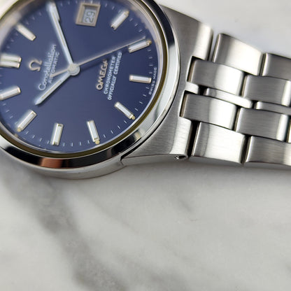 OMEGA Constellation Super Rare Blue Dial 1971 Serviced 08/2026 [REF. 168.0055]