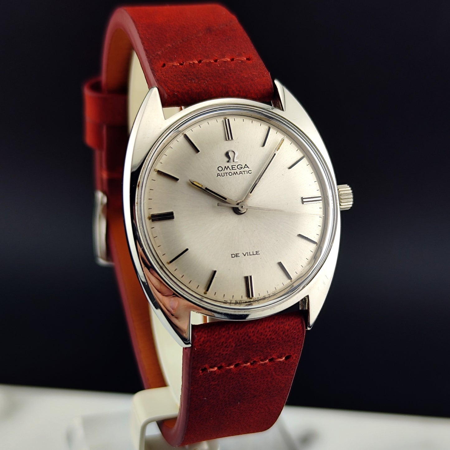 OMEGA De Ville Automatic Rare C-Shape 1968 [REF. 165.029]