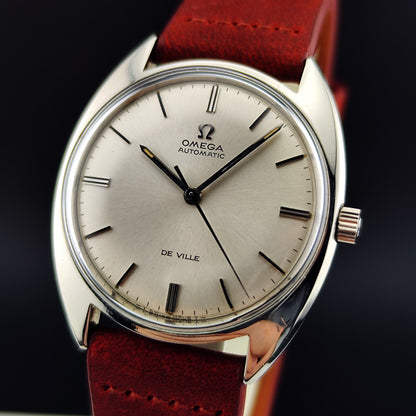 OMEGA De Ville Automatic Rare C-Shape 1968 [REF. 165.029]