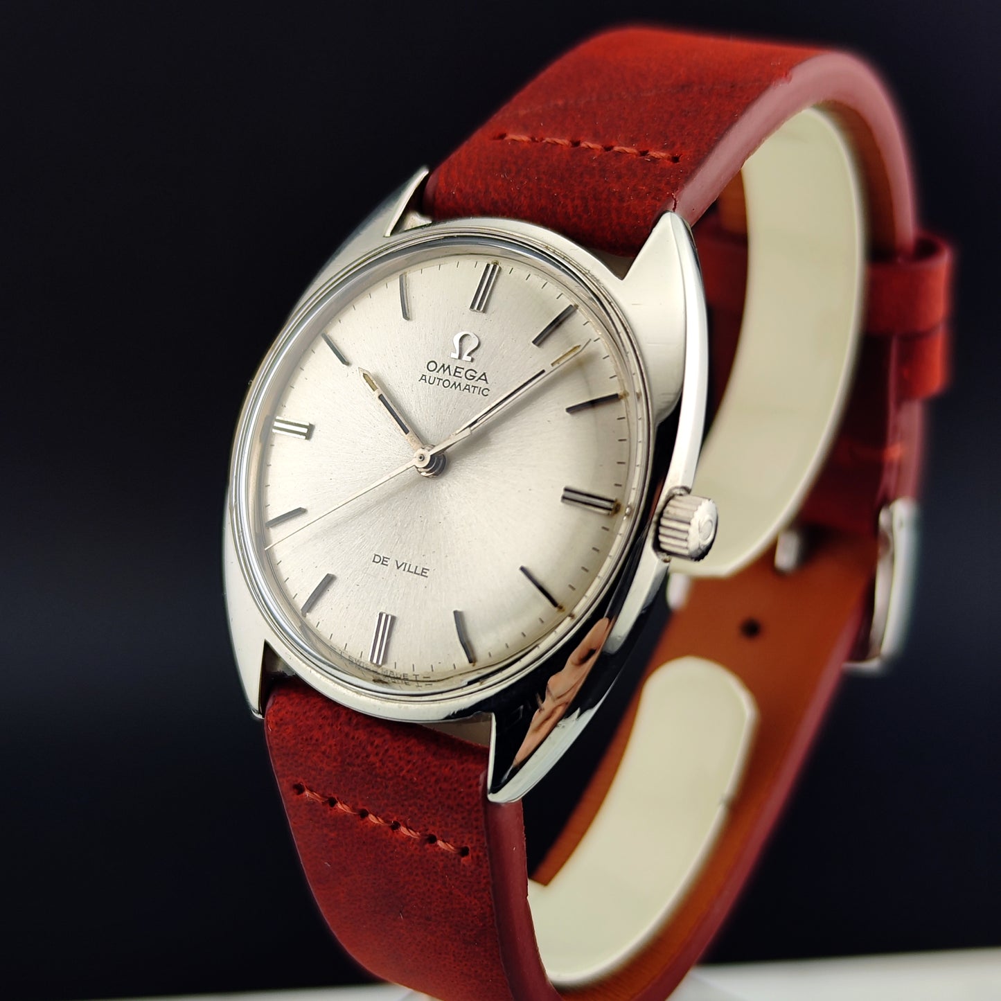 OMEGA De Ville Automatic Rare C-Shape 1968 [REF. 165.029]