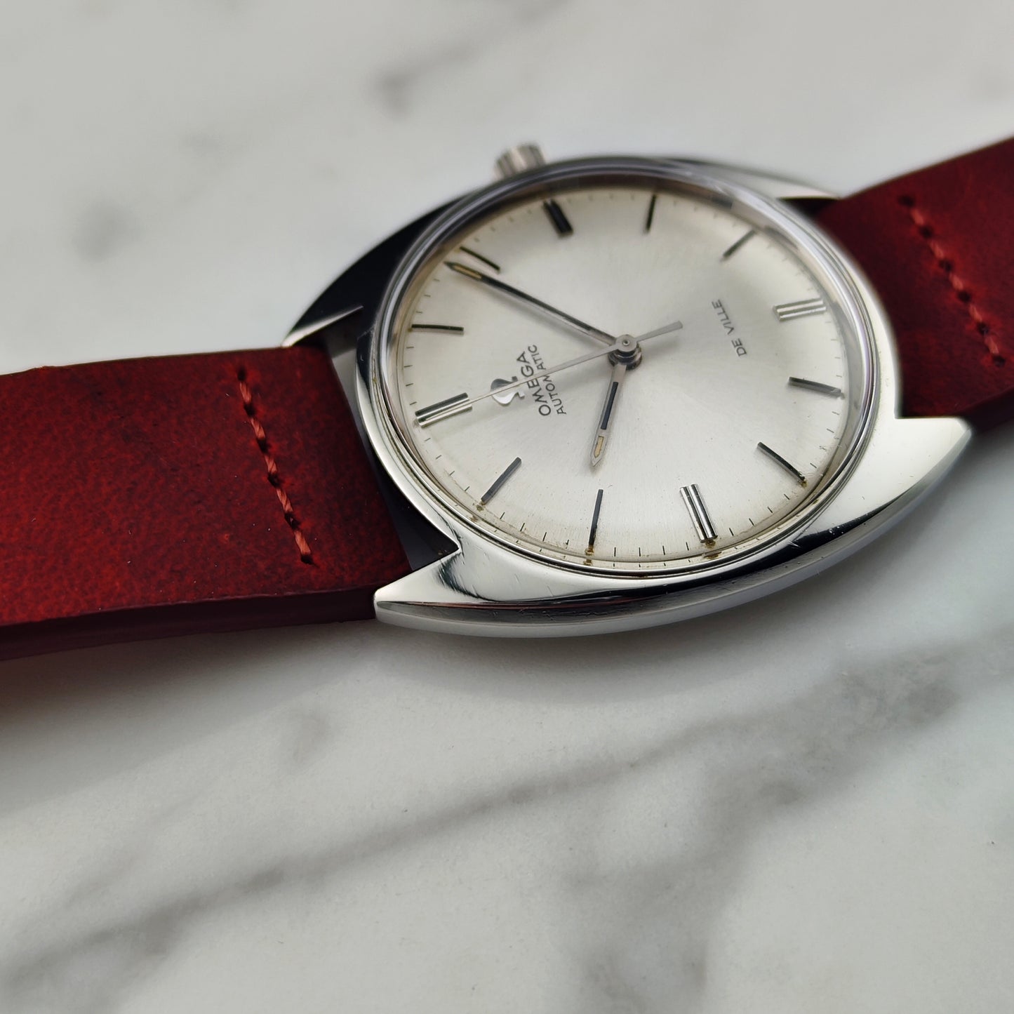 OMEGA De Ville Automatic Rare C-Shape 1968 [REF. 165.029]