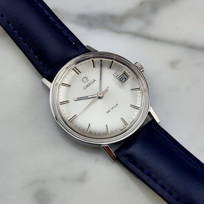 OMEGA De Ville Date Silver Dial Serviced 12/2025 [REF. 136.019]