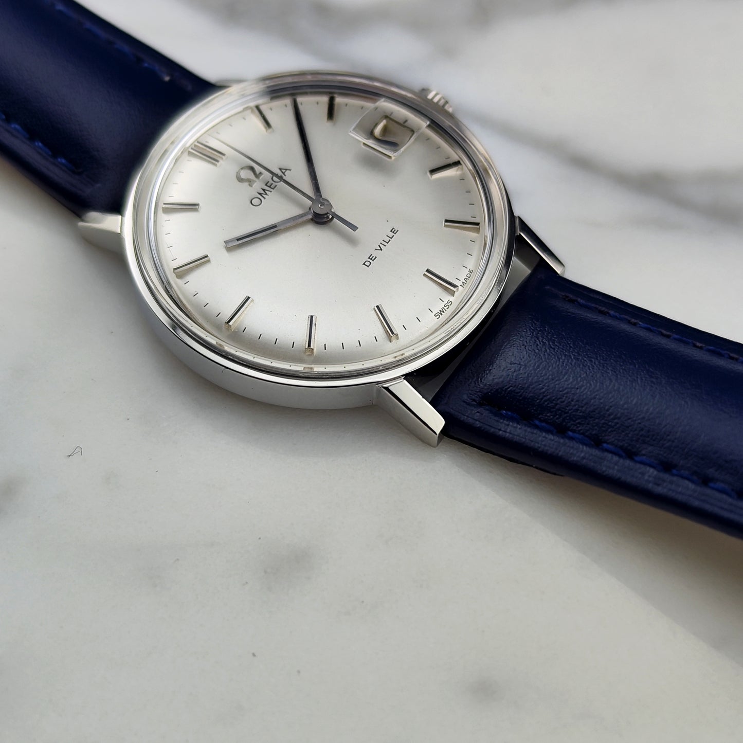 OMEGA De Ville Date Silver Dial Serviced 12/2025 [REF. 136.019]