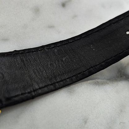 OMEGA De Ville Gold Date Quartz Mint+ with Original Box [REF. 196.0312]