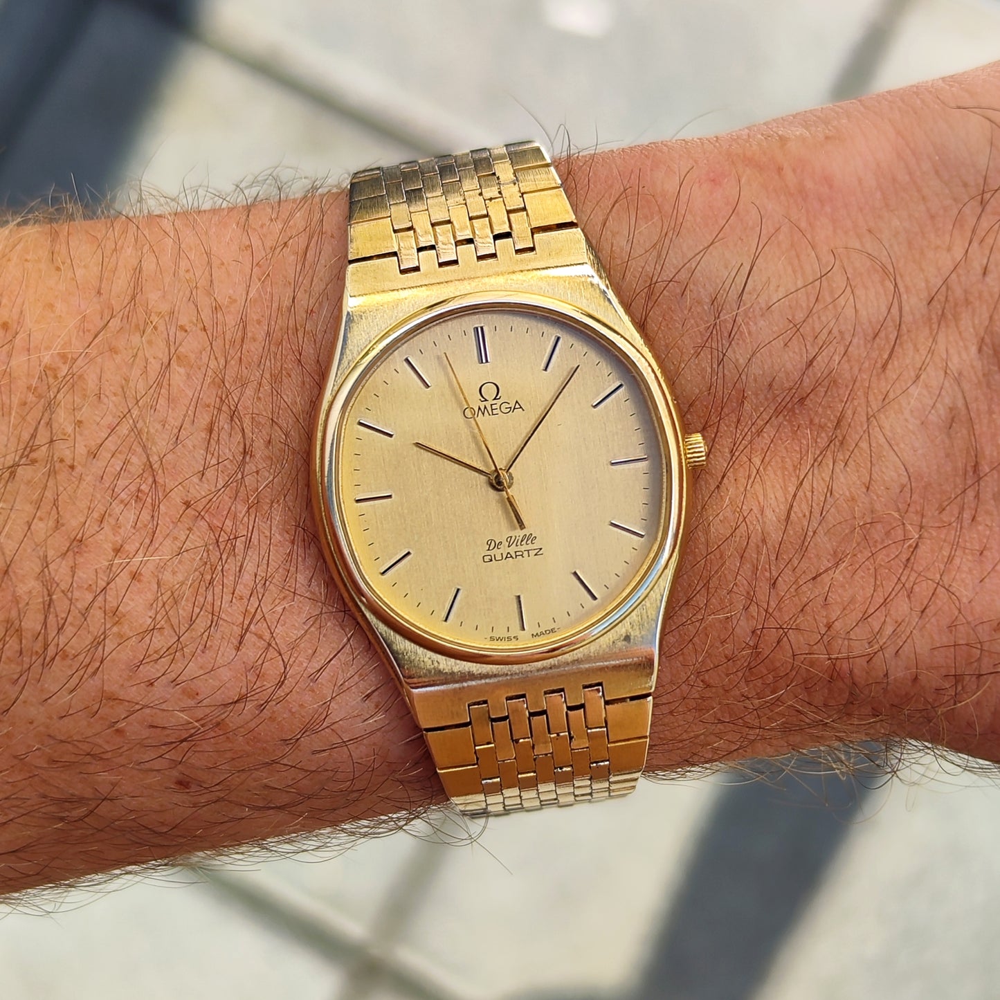 Omega De Ville Gold Quartz 1980 [REF. 191.0090]
