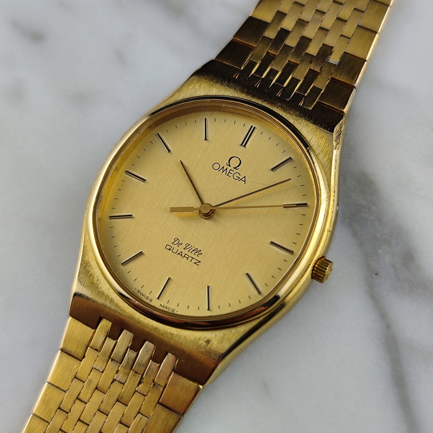 Omega De Ville Gold Quartz 1980 [REF. 191.0090]
