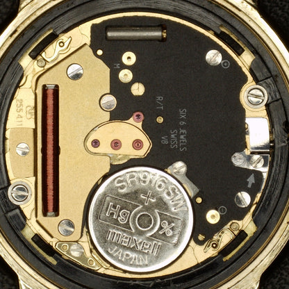 OMEGA De Ville Gold Rare Tapestry Dial [REF. 196.0312]