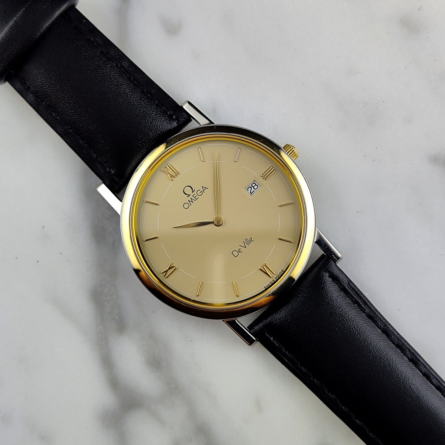 OMEGA De Ville Gold Steel Two-Tone Mint+ 1993 [REF. 196.2379]