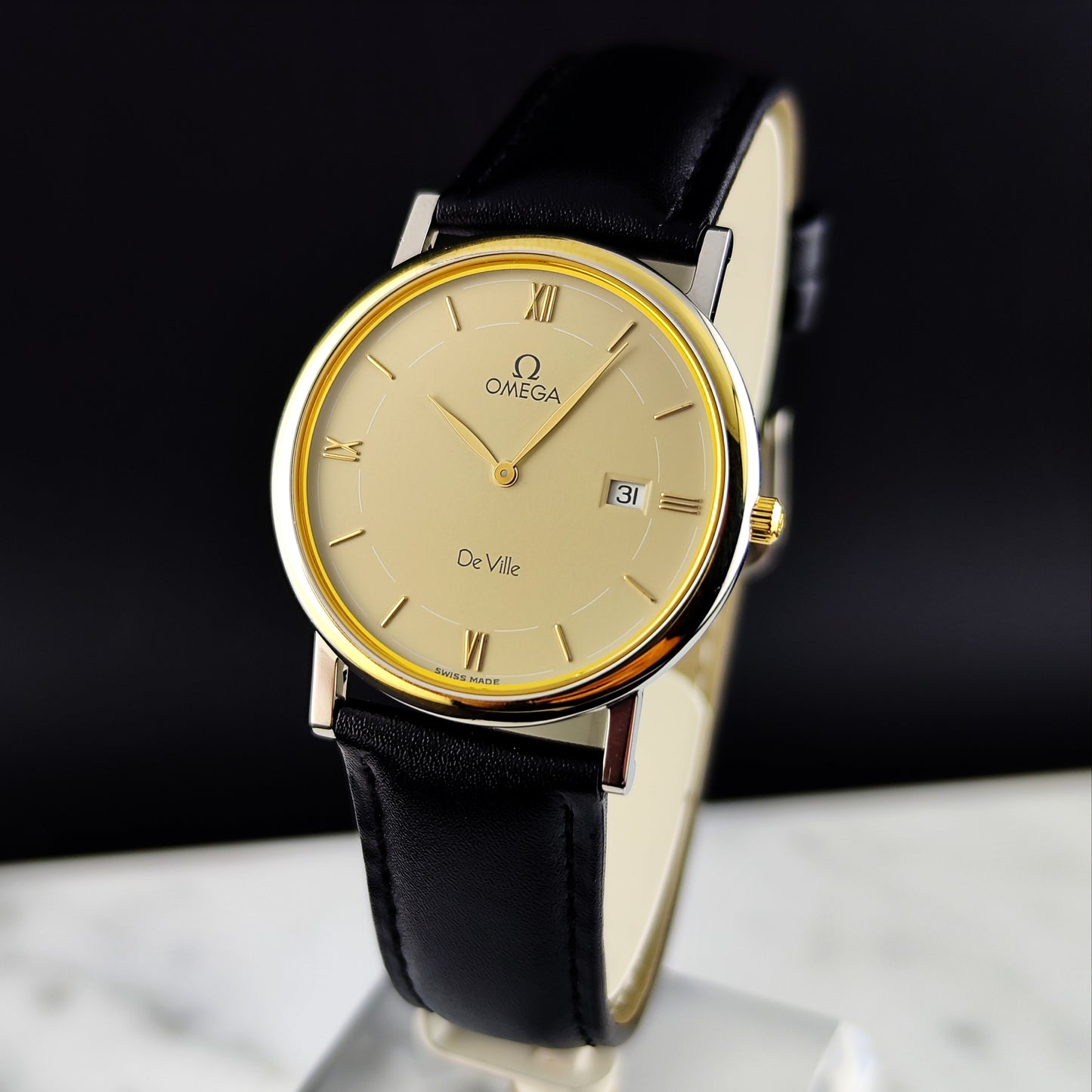 OMEGA De Ville Gold Steel Two-Tone Mint+ 1993 [REF. 196.2379]