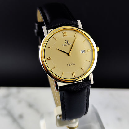 OMEGA De Ville Gold Steel Two-Tone Mint+ 1993 [REF. 196.2379]