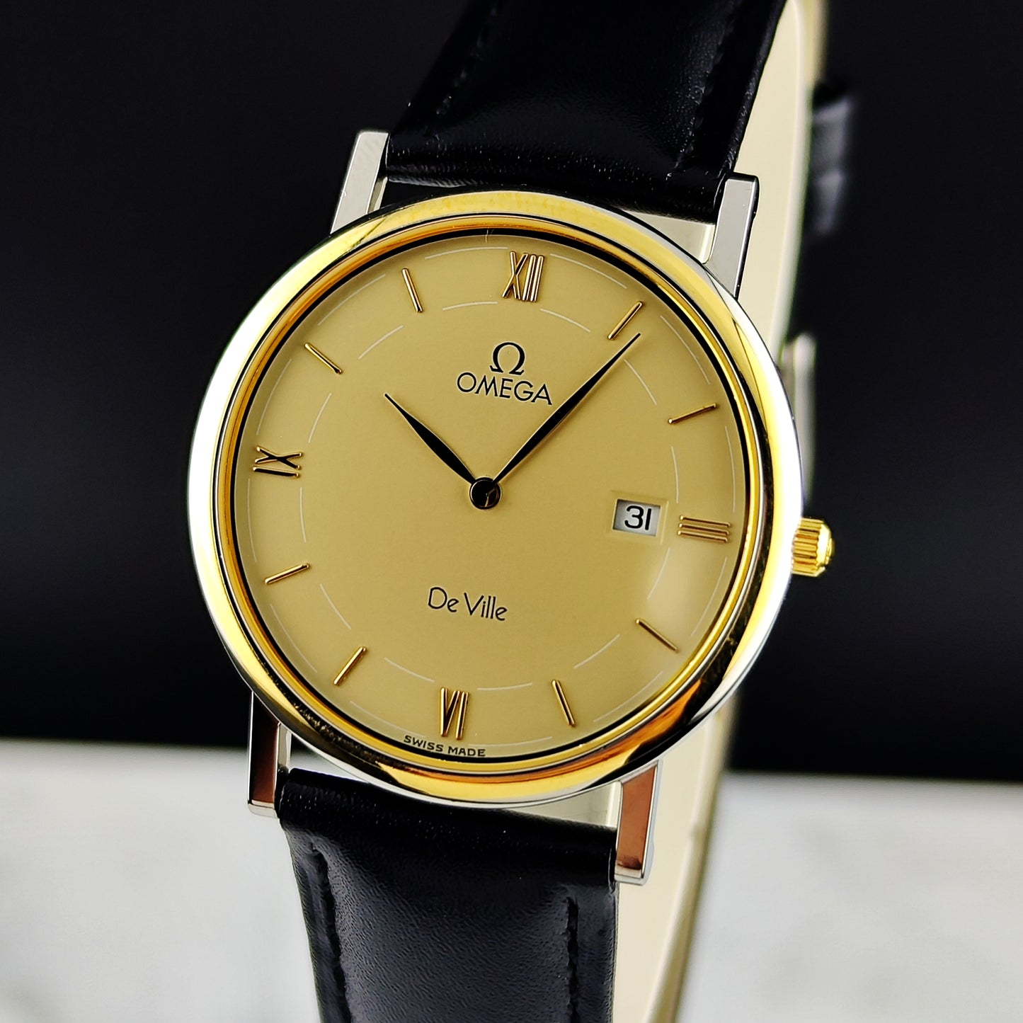 OMEGA De Ville Gold Steel Two-Tone Mint+ 1993 [REF. 196.2379]