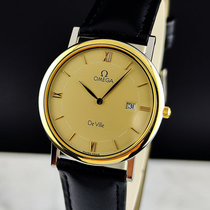 OMEGA De Ville Gold Steel Two-Tone Mint+ 1993 [REF. 196.2379]