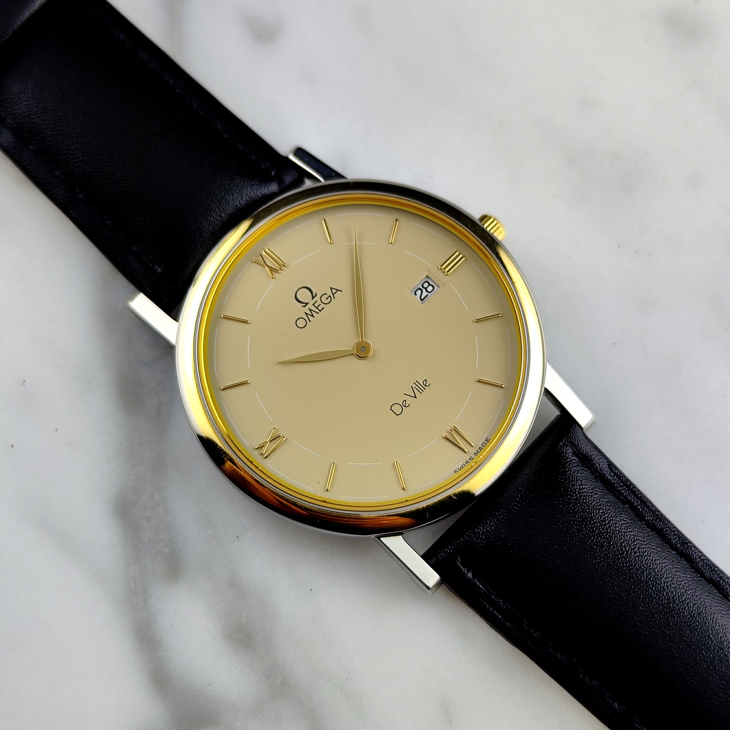 OMEGA De Ville Gold Steel Two-Tone Mint+ 1993 [REF. 196.2379]