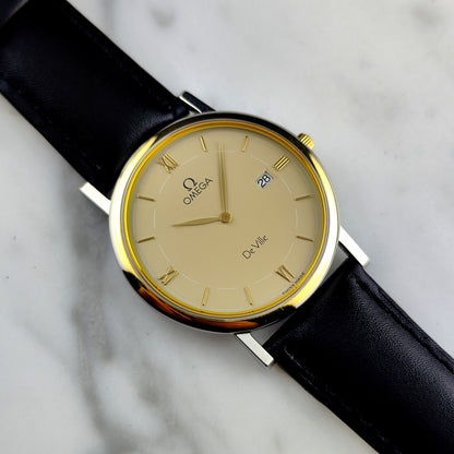 OMEGA De Ville Gold Steel Two-Tone Mint+ 1993 [REF. 196.2379]