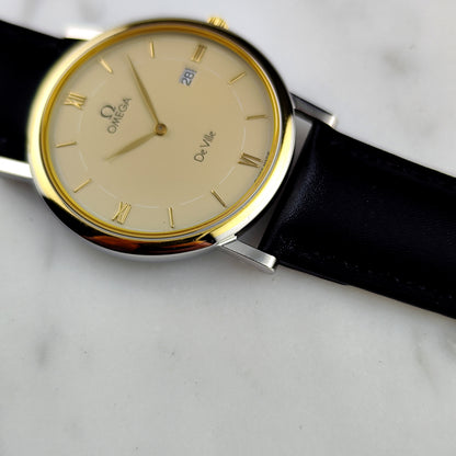 OMEGA De Ville Gold Steel Two-Tone Mint+ 1993 [REF. 196.2379]