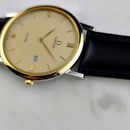 OMEGA De Ville Gold Steel Two-Tone Mint+ 1993 [REF. 196.2379]