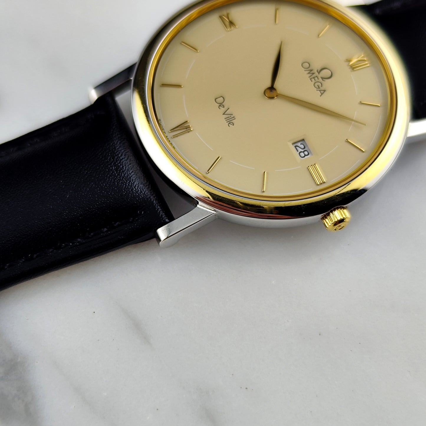 OMEGA De Ville Gold Steel Two-Tone Mint+ 1993 [REF. 196.2379]
