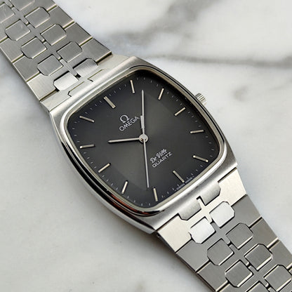 OMEGA De Ville Quartz Grey Dial Super Rare 1979 [REF. 191.0089]