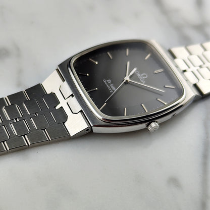 OMEGA De Ville Quartz Grey Dial Super Rare 1979 [REF. 191.0089]