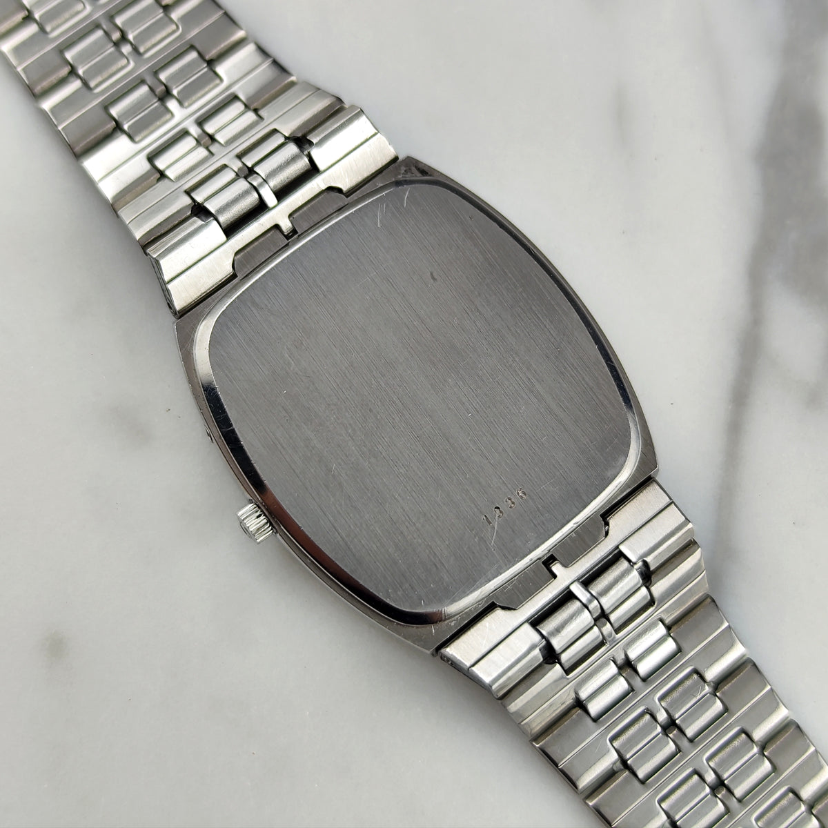 OMEGA De Ville Quartz Grey Dial Super Rare 1980 [REF. 191.0089]