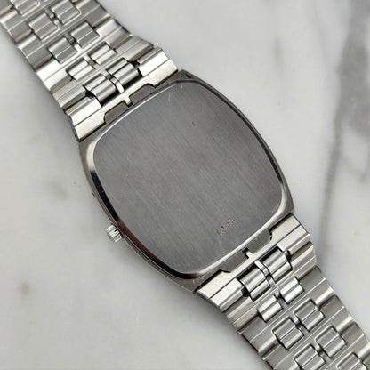 OMEGA De Ville Quartz Grey Dial Super Rare 1980 [REF. 191.0089]