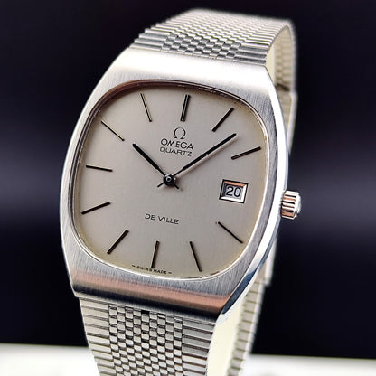 OMEGA De Ville Quartz Steel Date 1980 [REF. 192.0029]