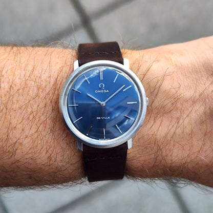 Omega De Ville Blue Dial 1975 Serviced 08/2026 [REF. 111.077]