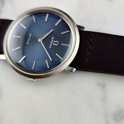 Omega De Ville Blue Dial 1975 Serviced 08/2026 [REF. 111.077]