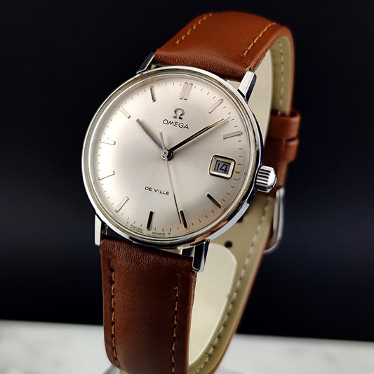 OMEGA De Ville Steel Date Silver Dial 1969 [REF. 136.019]