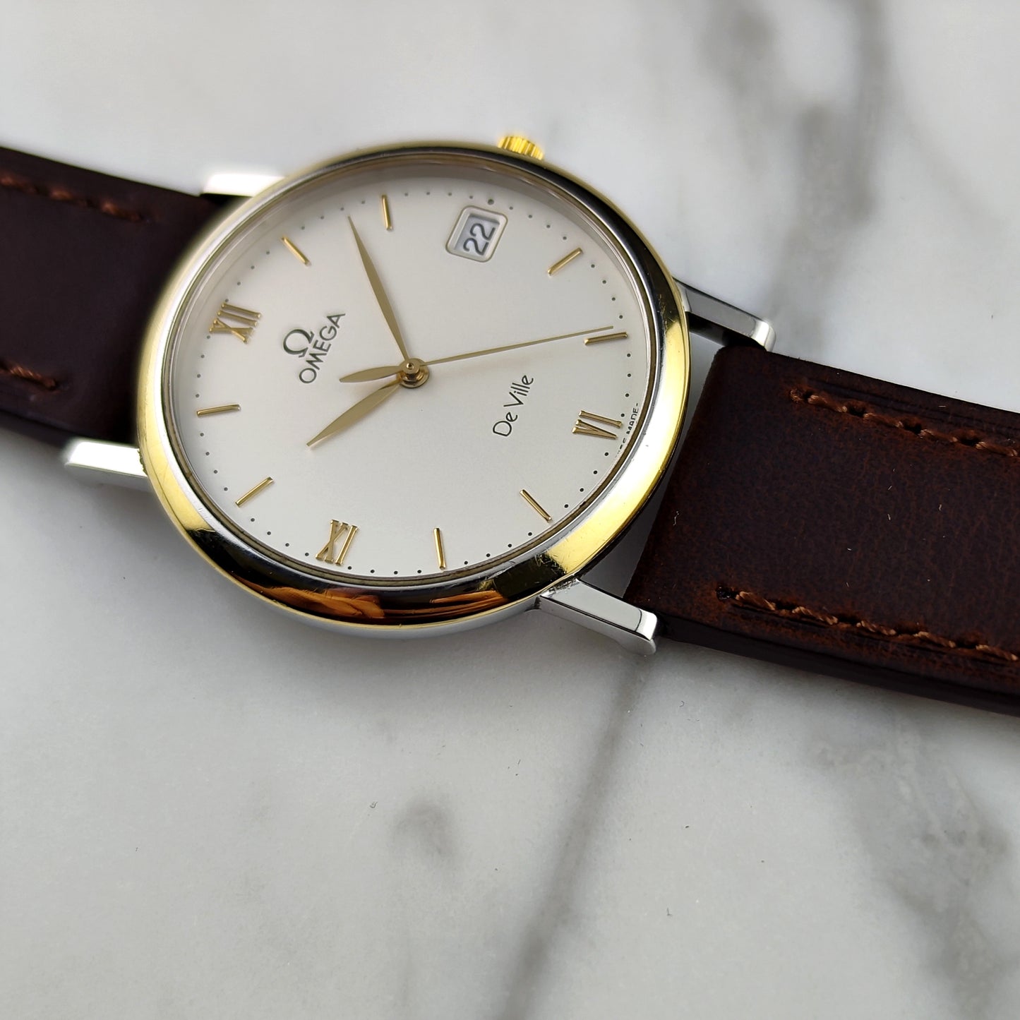 OMEGA De Ville Two-Tone Steel Gold 1993 [REF. 196.2432]