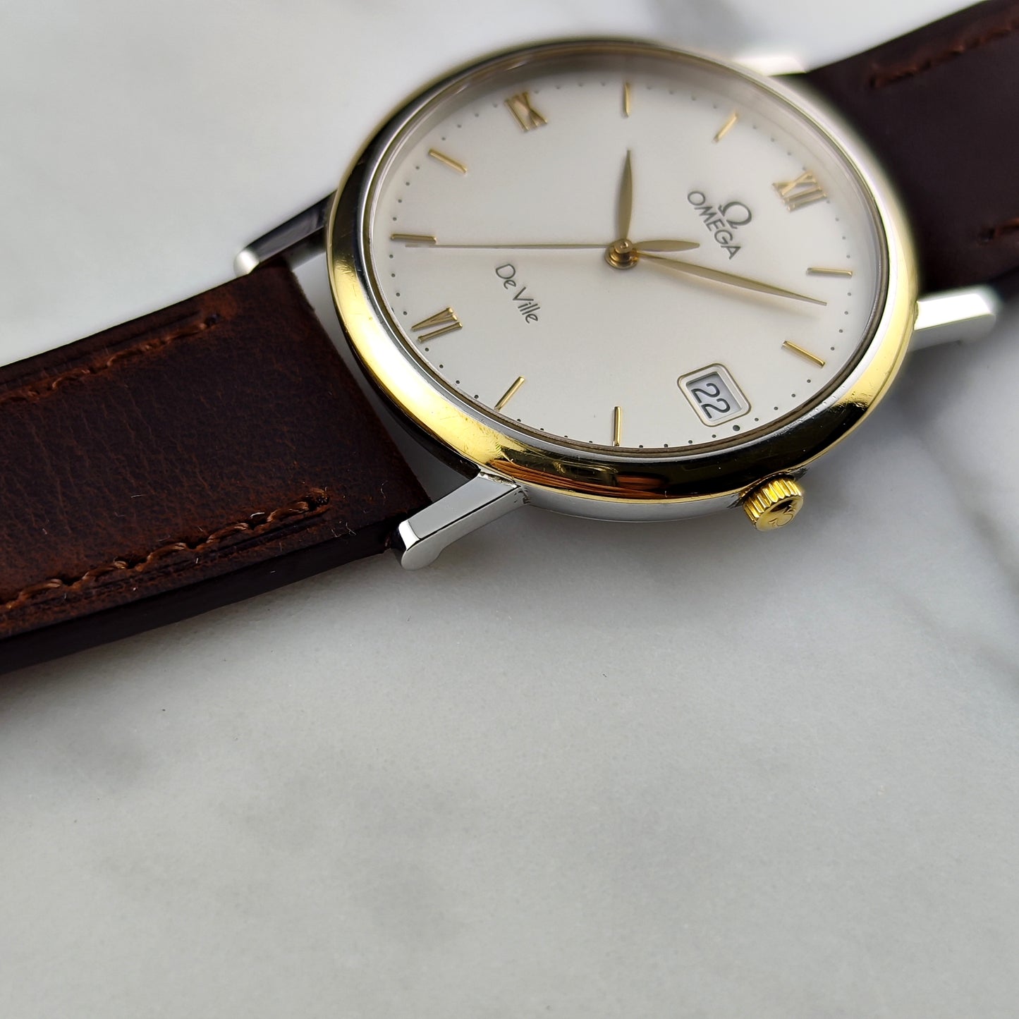 OMEGA De Ville Two-Tone Steel Gold 1993 [REF. 196.2432]