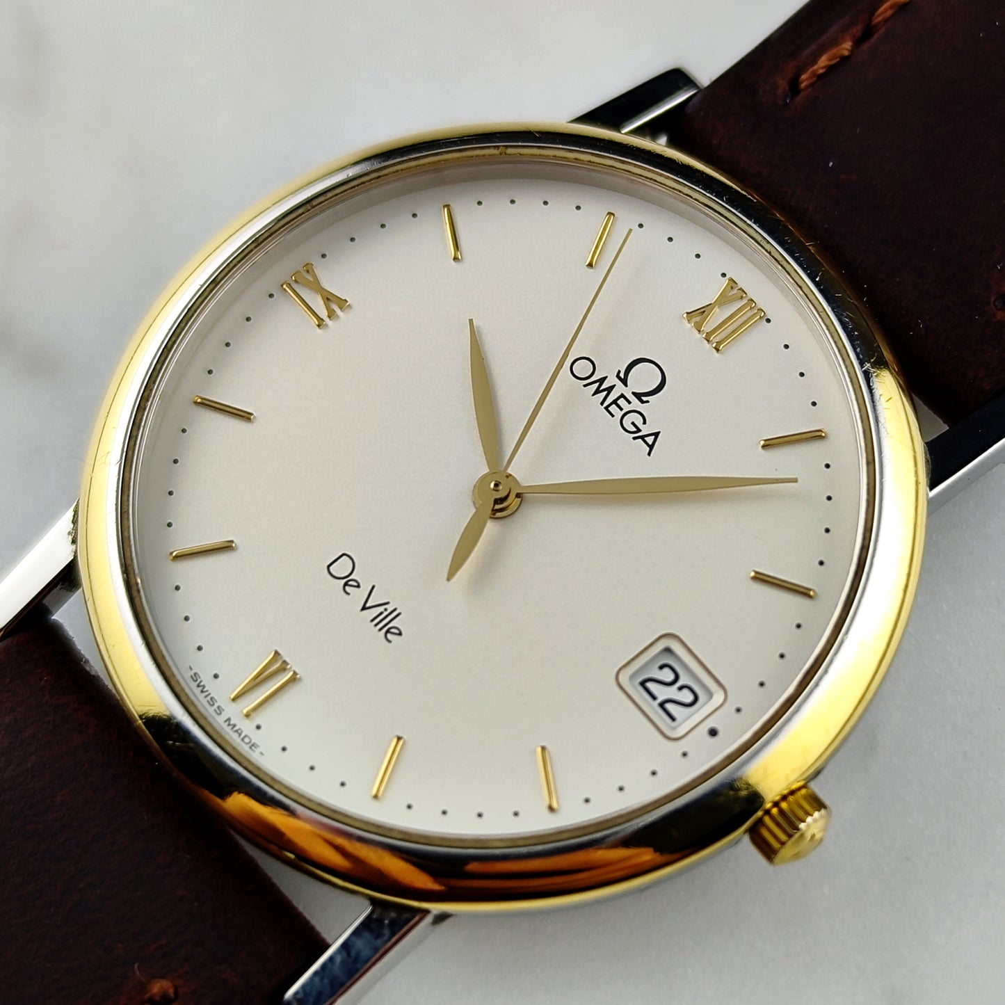 OMEGA De Ville Two-Tone Steel Gold 1993 [REF. 196.2432]