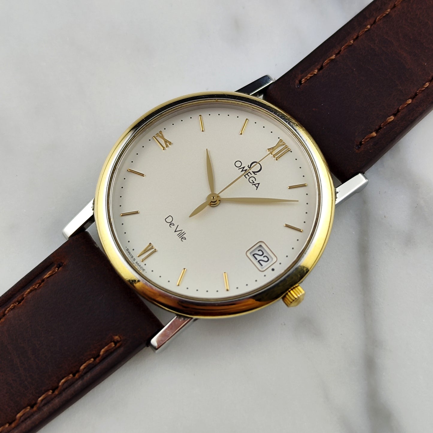 OMEGA De Ville Two-Tone Steel Gold 1993 [REF. 196.2432]