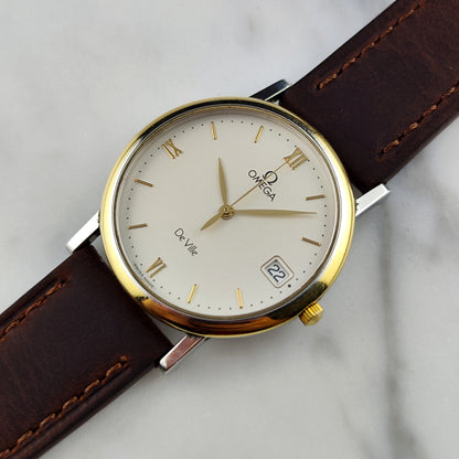 OMEGA De Ville Two-Tone Steel Gold 1993 [REF. 196.2432]