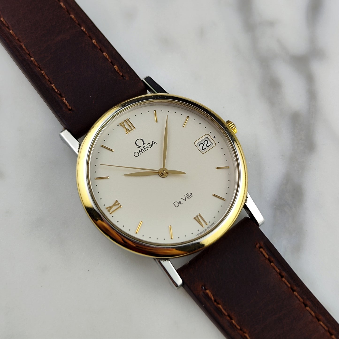 OMEGA De Ville Two-Tone Steel Gold 1993 [REF. 196.2432]