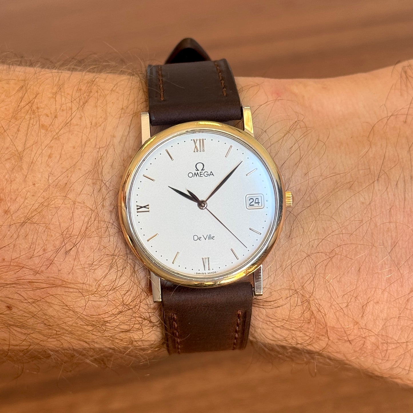 OMEGA De Ville Two-Tone Steel Gold 1993 [REF. 196.2432]