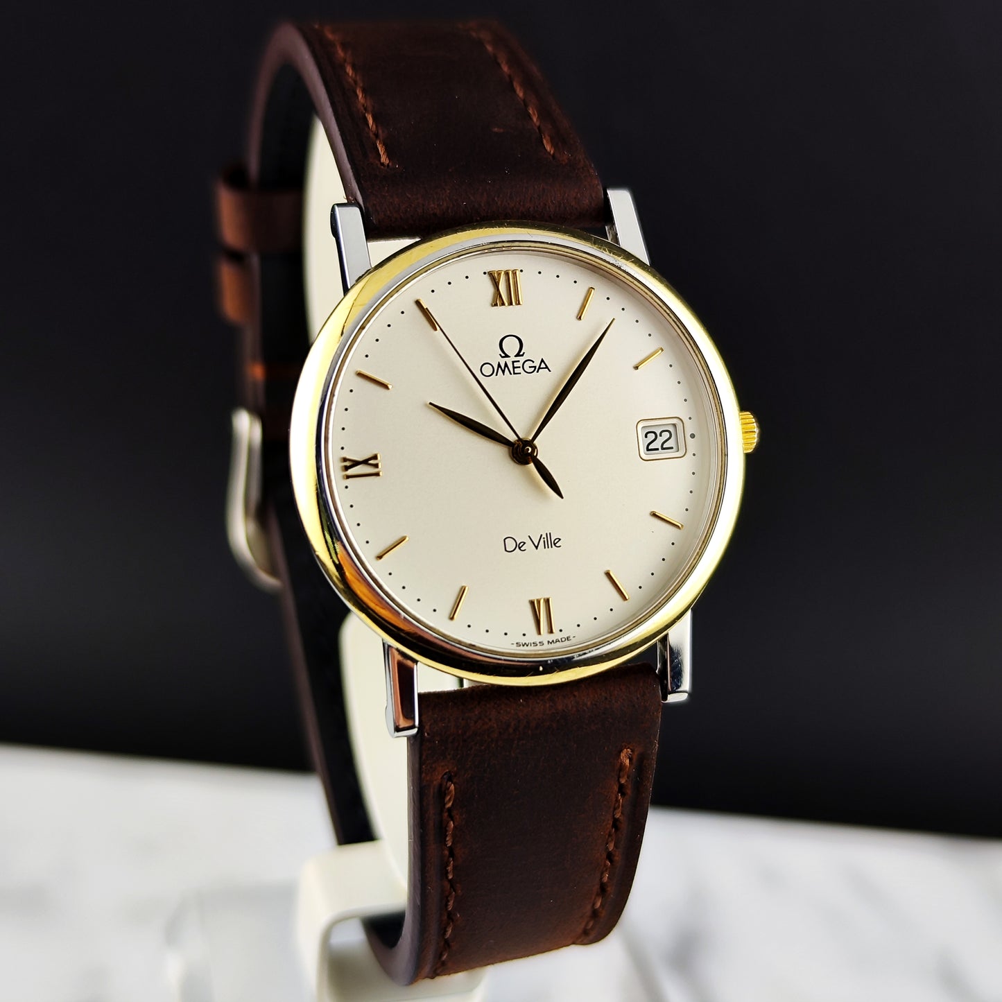 OMEGA De Ville Two-Tone Steel Gold 1993 [REF. 196.2432]