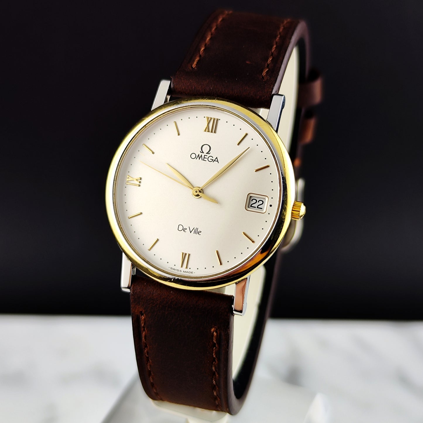 OMEGA De Ville Two-Tone Steel Gold 1993 [REF. 196.2432]