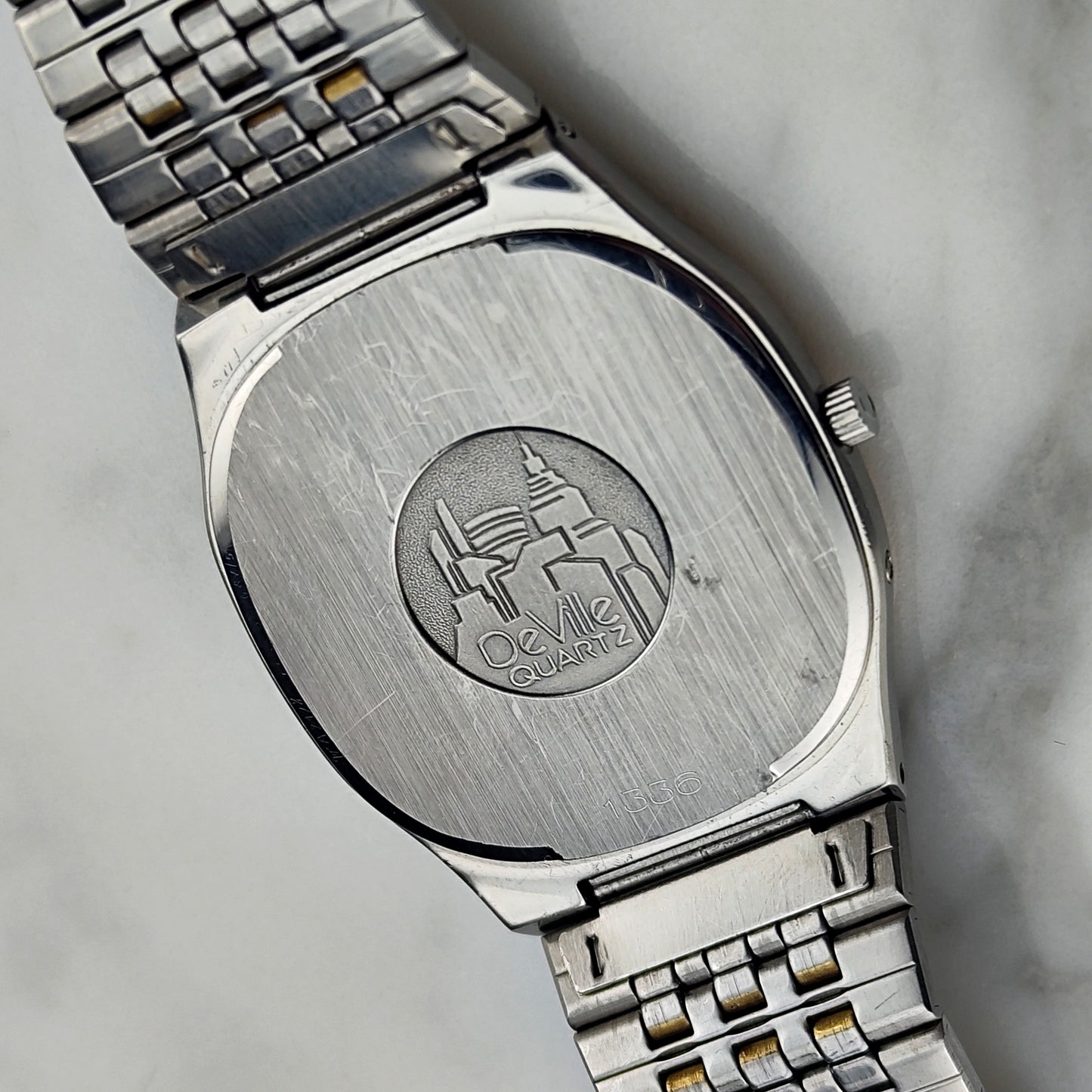 OMEGA De Ville Super Rare Dial Two-Tone with Box [REF. 195.0016]