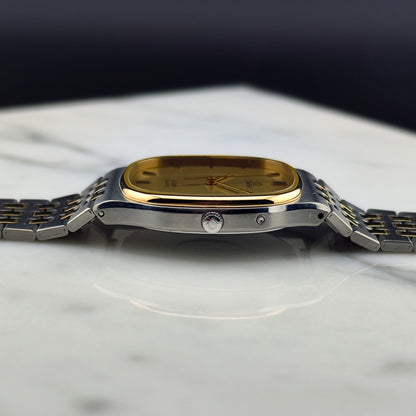 OMEGA De Ville Super Rare Dial Two-Tone with Box [REF. 195.0016]