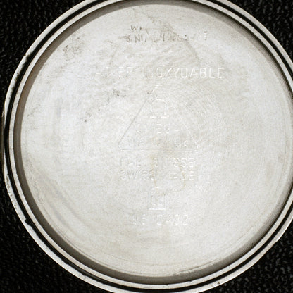 Omega De Ville Two Tone White Dial 1993 with Box – Gehäuseboden mit Gravur