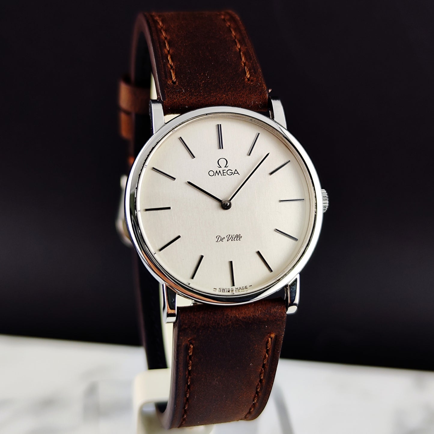Omega De Ville White Dial 1979 Serviced 08/2026 [REF. 111.0140]
